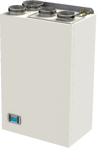 Deumidificatori con recuperatore ad altissima efficienza Compathx verticale 15