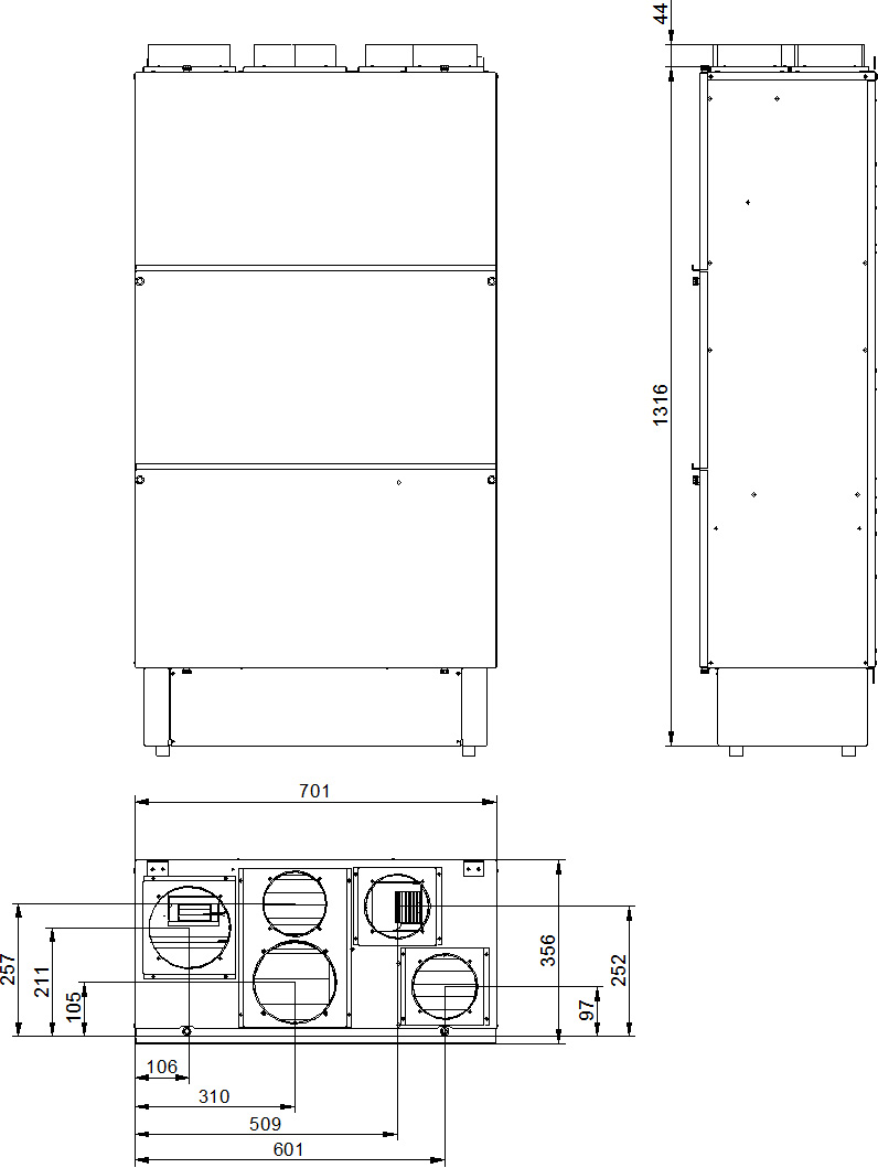 compathx 300 v dimensioni