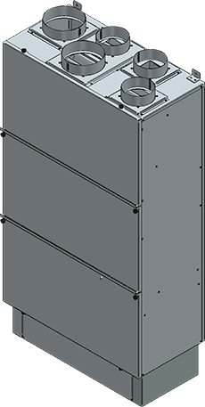 Deumidificatori recuperatori Compathx 300 V